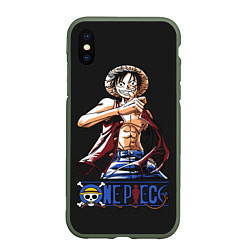 Чехол iPhone XS Max матовый One Piece