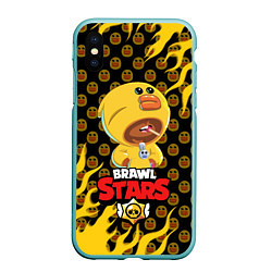 Чехол iPhone XS Max матовый BRAWL STARS SALLY LEON