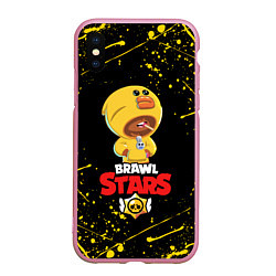 Чехол iPhone XS Max матовый BRAWL STARS SALLY LEON