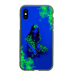 Чехол iPhone XS Max матовый Billie Eilish