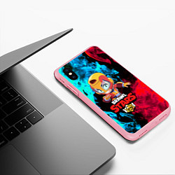 Чехол iPhone XS Max матовый BRAWL STARS MAX, цвет: 3D-баблгам — фото 2