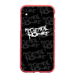 Чехол iPhone XS Max матовый My Chemical Romance