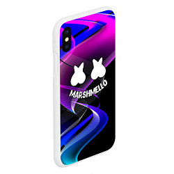 Чехол iPhone XS Max матовый МАРШМЕЛЛОУ, цвет: 3D-белый — фото 2