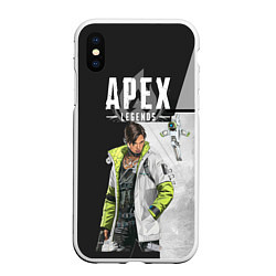 Чехол iPhone XS Max матовый Apex Legends