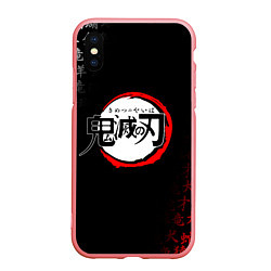 Чехол iPhone XS Max матовый KIMETSU NO YAIBA, цвет: 3D-баблгам