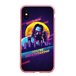 Чехол iPhone XS Max матовый You Are Breathtaking!, цвет: 3D-баблгам