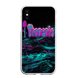 Чехол iPhone XS Max матовый Terraria