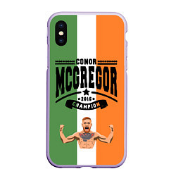 Чехол iPhone XS Max матовый Conor McGregor