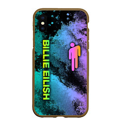 Чехол iPhone XS Max матовый BILLIE EILISH