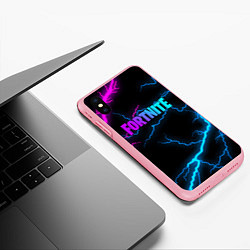Чехол iPhone XS Max матовый FORTNITE, цвет: 3D-баблгам — фото 2