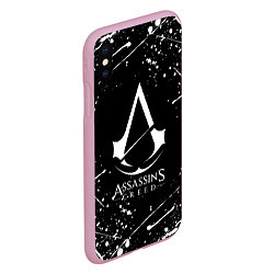 Чехол iPhone XS Max матовый ASSASSINS CREED, цвет: 3D-розовый — фото 2