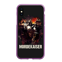 Чехол iPhone XS Max матовый Mordekaiser