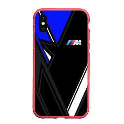 Чехол iPhone XS Max матовый BMW