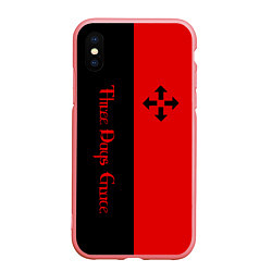 Чехол iPhone XS Max матовый Three Days Grace