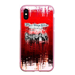 Чехол iPhone XS Max матовый Three Days Grace