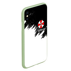 Чехол iPhone XS Max матовый UMBRELLA CORP, цвет: 3D-салатовый — фото 2