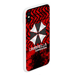 Чехол iPhone XS Max матовый UMBRELLA CORP, цвет: 3D-белый — фото 2