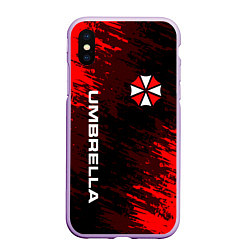 Чехол iPhone XS Max матовый UMBRELLA CORPORATION