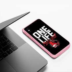 Чехол iPhone XS Max матовый One Life Many Fight, цвет: 3D-баблгам — фото 2