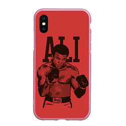 Чехол iPhone XS Max матовый Ali