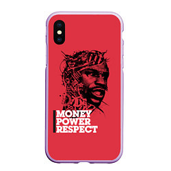 Чехол iPhone XS Max матовый Floyd Mayweather