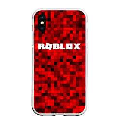 Чехол iPhone XS Max матовый Roblox