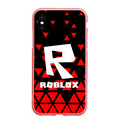 Чехол iPhone XS Max матовый Roblox, цвет: 3D-баблгам