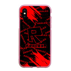 Чехол iPhone XS Max матовый Roblox