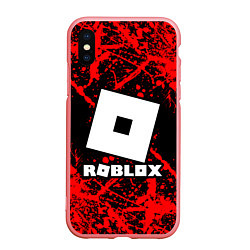 Чехол iPhone XS Max матовый Roblox, цвет: 3D-баблгам