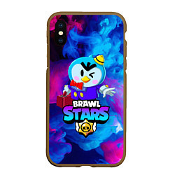 Чехол iPhone XS Max матовый BRAWL STARS MRP