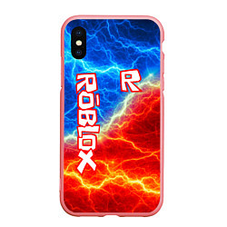 Чехол iPhone XS Max матовый ROBLOX