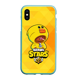 Чехол iPhone XS Max матовый Brawl Stars SALLY LEON