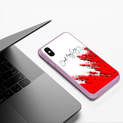 Чехол iPhone XS Max матовый DEVIL MAY CRY, цвет: 3D-сиреневый — фото 2