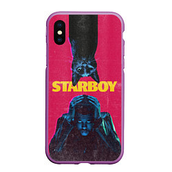 Чехол iPhone XS Max матовый STARBOY