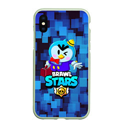 Чехол iPhone XS Max матовый BRAWL STARS MRP