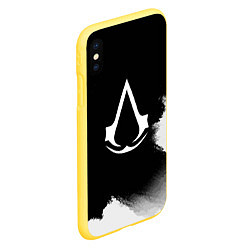 Чехол iPhone XS Max матовый ASSASSINS CREED, цвет: 3D-желтый — фото 2