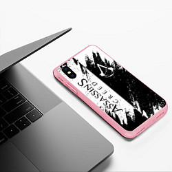 Чехол iPhone XS Max матовый ASSASSIN'S CREED, цвет: 3D-баблгам — фото 2