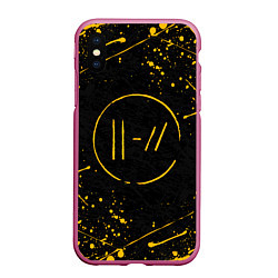 Чехол iPhone XS Max матовый TWENTY ONE PILOTS