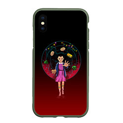 Чехол iPhone XS Max матовый STRANGER THINGS