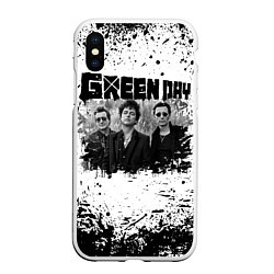 Чехол iPhone XS Max матовый GreenDay