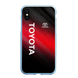 Чехол iPhone XS Max матовый TOYOTA