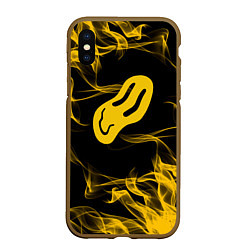 Чехол iPhone XS Max матовый ПОШЛАЯ МОЛЛИ