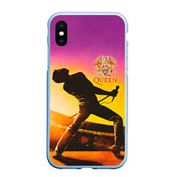 Чехол iPhone XS Max матовый Queen