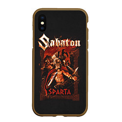 Чехол iPhone XS Max матовый Sabaton - Sparta