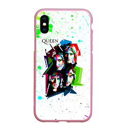 Чехол iPhone XS Max матовый Queen