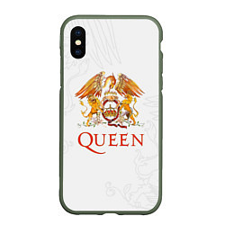 Чехол iPhone XS Max матовый Queen