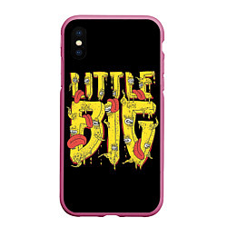 Чехол iPhone XS Max матовый Little Big