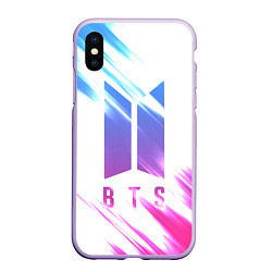 Чехол iPhone XS Max матовый BTS