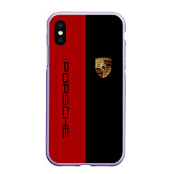 Чехол iPhone XS Max матовый PORSCHE