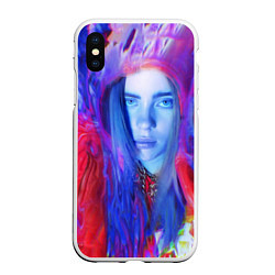 Чехол iPhone XS Max матовый Billie Paint Colors